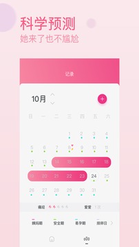 大姨妈日历